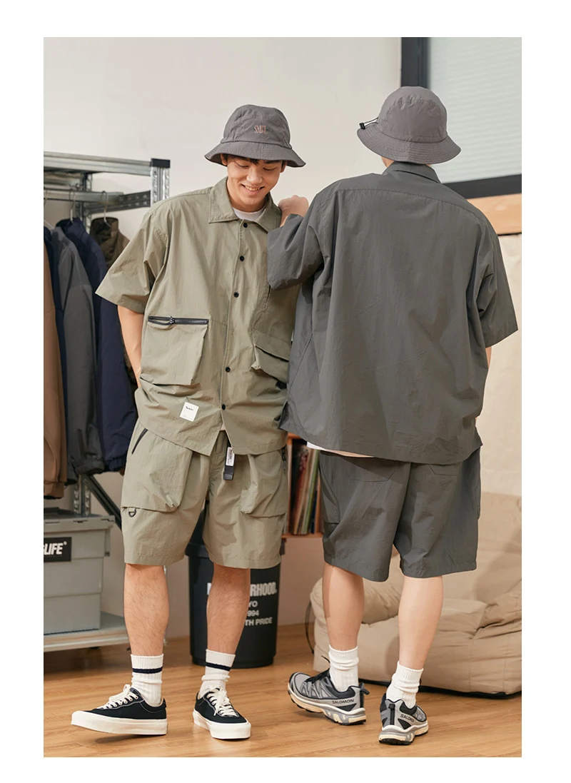 Title 3, Mens Loose Casual Pocket Shorts for ultimate c...