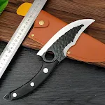 Black knife handle