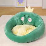 Cat litter and flannel blanket