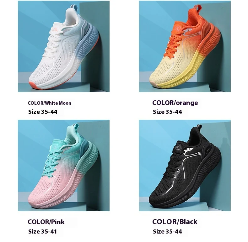 Title 13, Couples Running Shoes Female Breathable Shock A...
