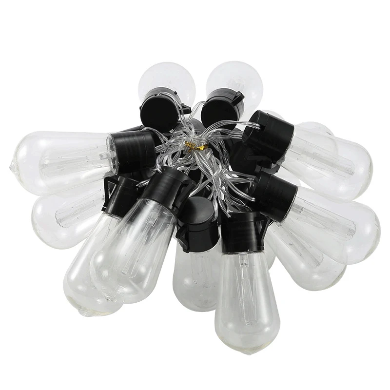 Title 3, Solar Water Drop Bulb Lantern for Outdoor Garde...