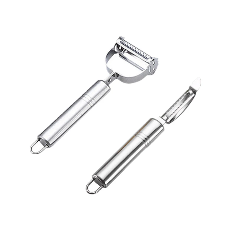 Stainless Steel Grater Paring Knife Peeler Multi-Function Fruit Plane. Slice, peel, and grate your fruits and vegetables — photo 3