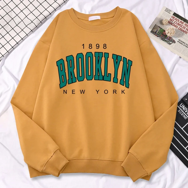 Felpe da donna autunnali Kawaii 1898 Brooklyn — foto 12