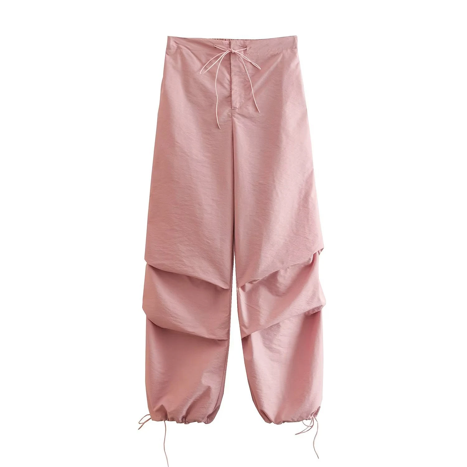 Calças Cargo Femininas Casuais com Pregas e Múltiplos Bolsos para Conforto e Estilo. Perfeitas para um Visual Despojado e Prático — foto 8