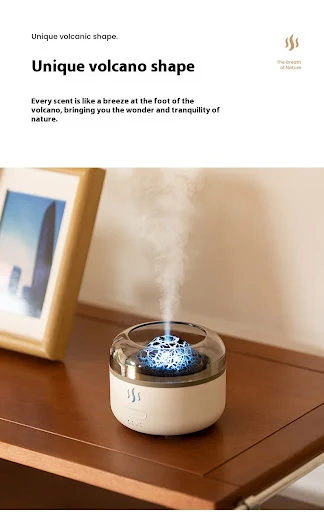 Title 1, Simulation Flame Aroma Diffuser Colorful Aromat...