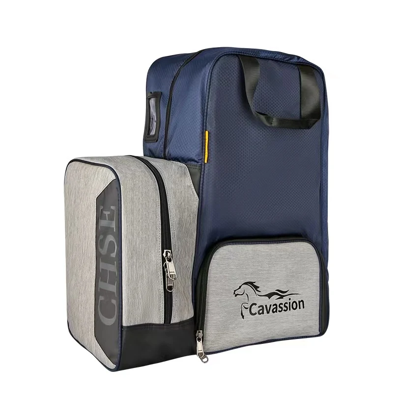 Bolsa Multifuncional para Equipamentos de Botas e Capacetes de Equitação Transporte e proteja seus equipamentos equestres com praticidade e segurança. — foto 4