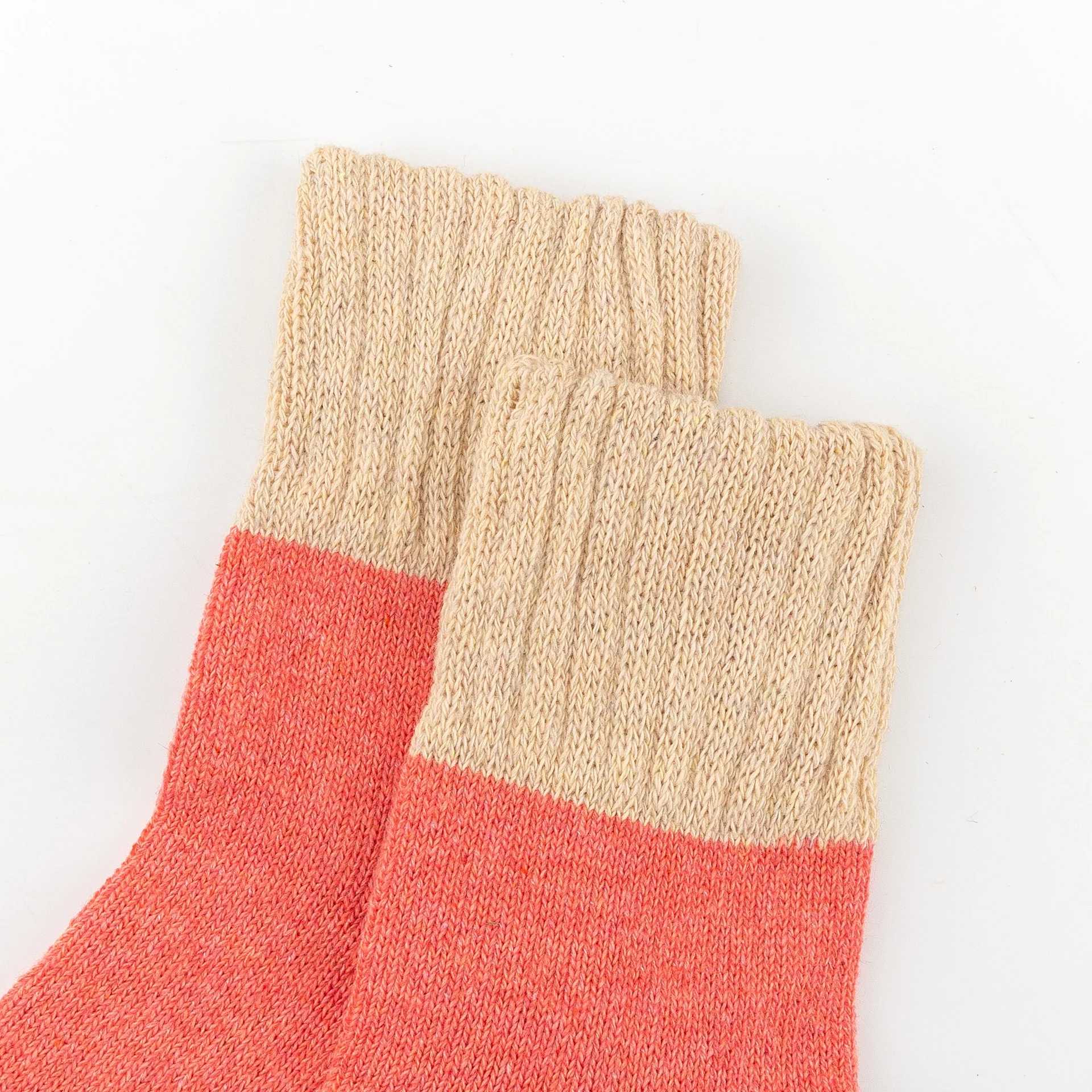 Title 11, Four-Color Stitching Thick Warm Rabbit Wool Socks
