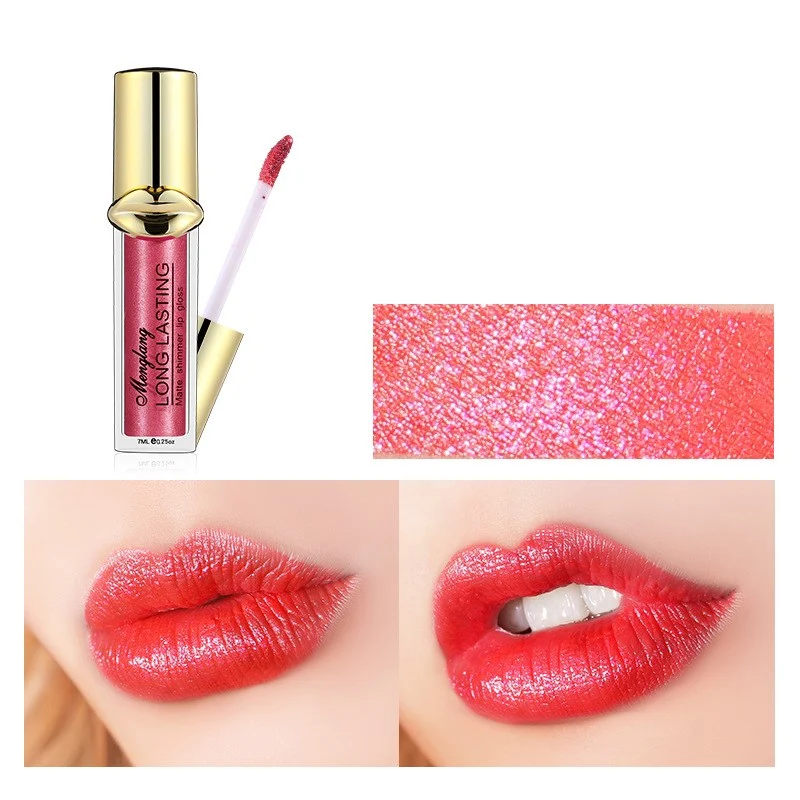Title 10, Metallic Pearlescent Matte Lip Gloss for a Stun...