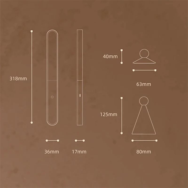 Title 2, Creative geometric reading table lamp, wireless...