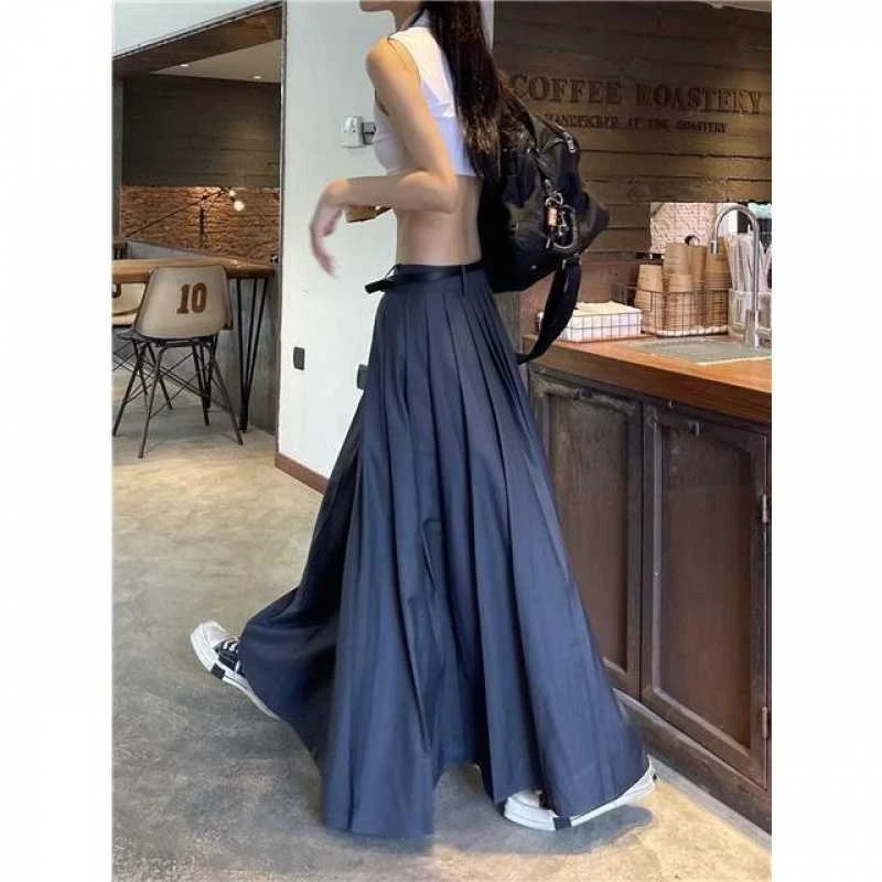 Saia Feminina Casual Retro Cintura Baixa Versátil e Confortável Ideal para um Look Moderno e Elegante Perfeita para o Dia a Dia e Ocasiões Especiais — foto 9
