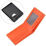 Black with orange