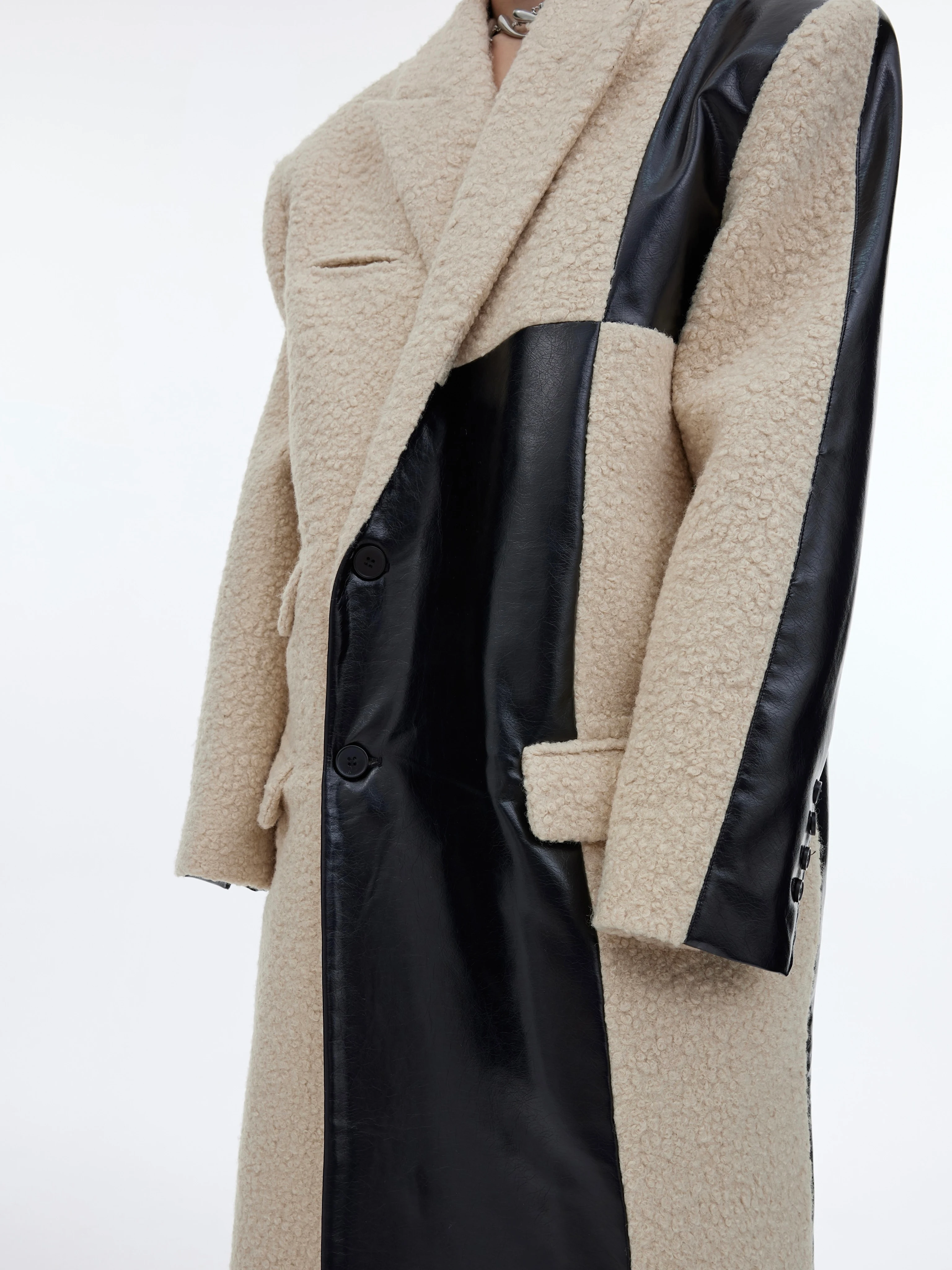 Title 4, Mens Lamb Down Coat Long Style for ultimate wa...