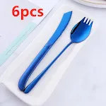 Blue6pcs