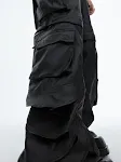 Men's Hollow-out Design Bootcut Casual Trousers offering a stylish and comfortable fit, perfect for everyday wear, enhan — photo 6