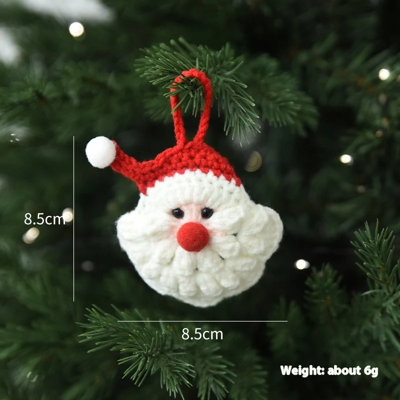 Regalo di Natale e Ornamento Ciondolo Fiocco di Neve Tessuto a Mano. Decora la tua casa con eleganza festiva. Un'aggiunta magica e unica. — foto 11