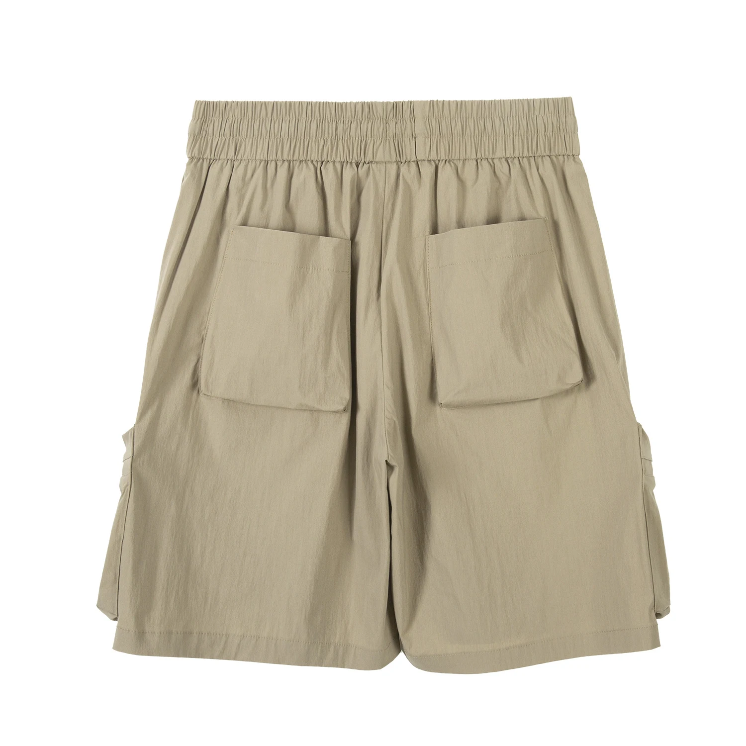 Drawstring Lace Functional Casual Multi-pocket Bellows Pocket Shorts. Comfortable and versatile shorts for everyday wear — photo 7