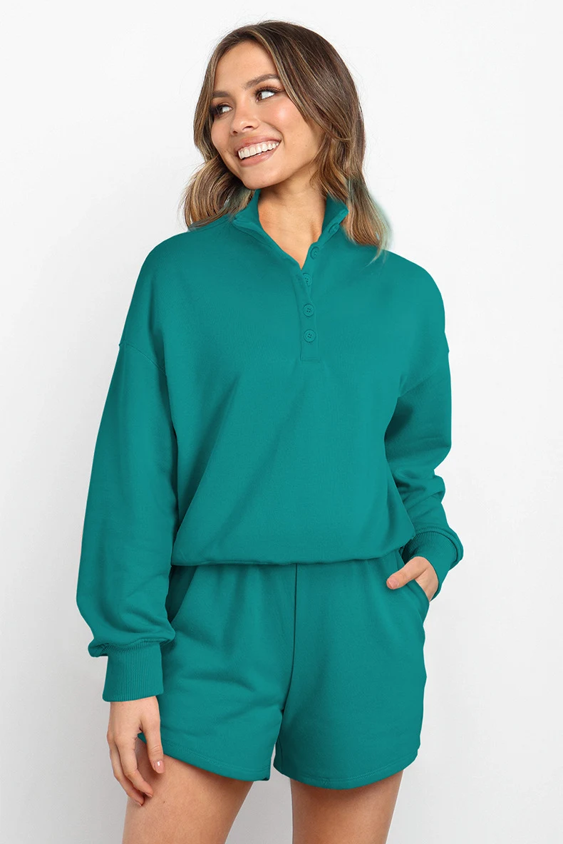 Completo Yoga Donna Tinta Unita Morbido e Casual Abbigliamento Sportivo Comodo e Traspirante Perfetto per Allenamento e Relax — foto 27