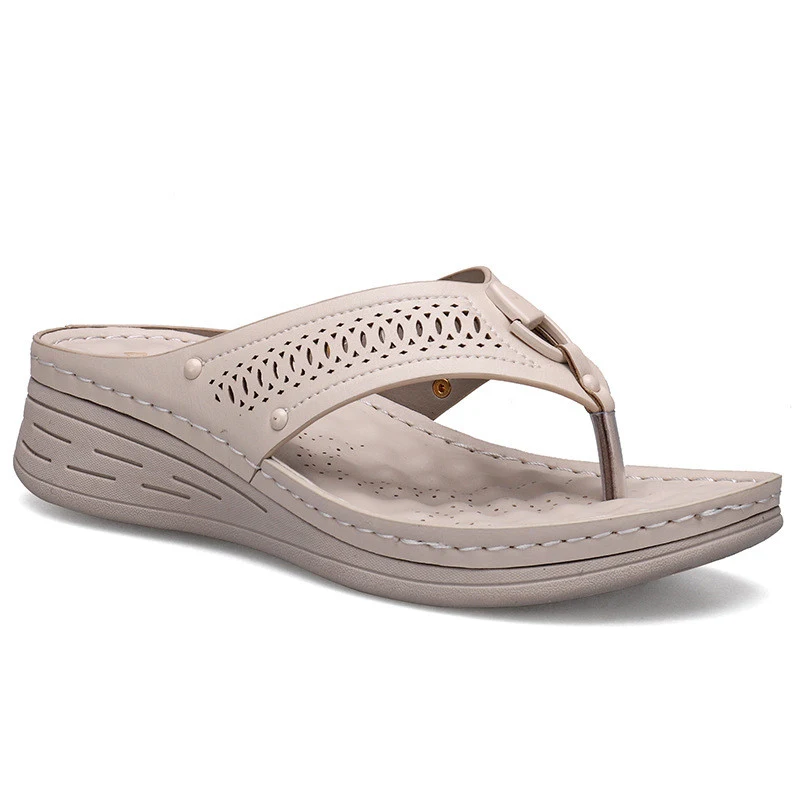 Title 5, New Womens Bohemian Style Flip Flops, comforta...