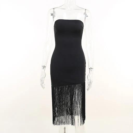 Title 13, Europese en Amerikaanse sexy tube top split tas...