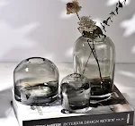 Vaso Simples de Vidro Criativo para Sala de Estar e Mesa de Jantar, Decoração para Casa e Ambiente, Design Moderno e Elegante. — foto 6