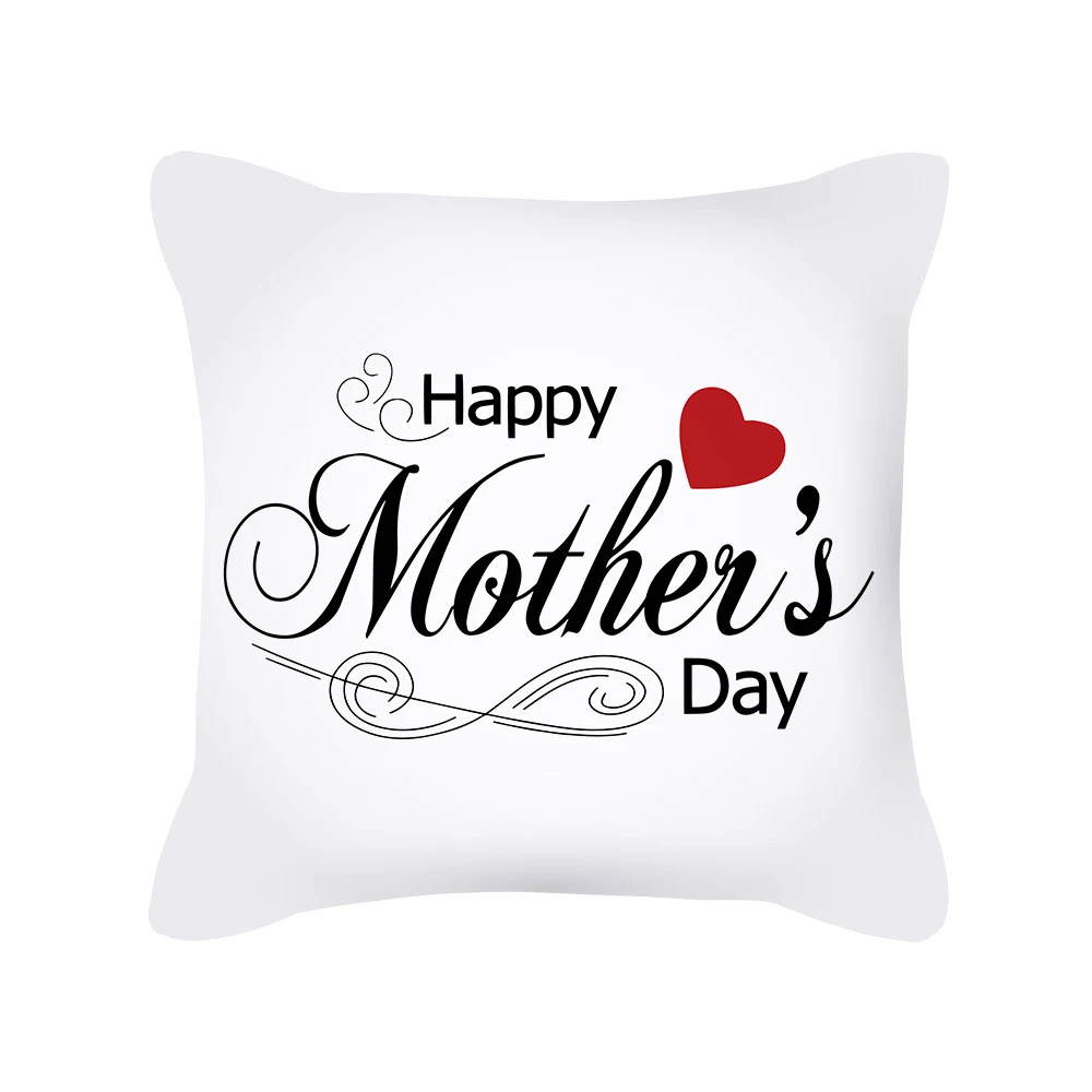 Fronha Dia das Mães Nordic Heart Peachy, macia e com design de coração, um presente perfeito para expressar amor e carinho à sua mãe. — foto 7