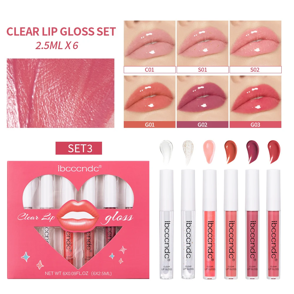 Title 3, Transparent Lip Gloss and Liquid Lipstick, a ve...