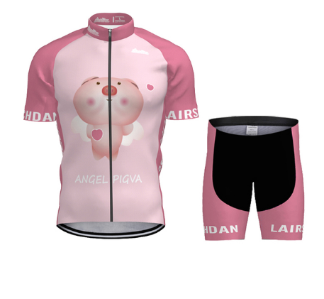 Title 20, Summer SKY Short-sleeved Bib Cycling Jersey per...