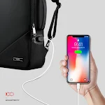 Mochilas masculinas de viagem casuais e modernas, perfeitas para trabalho e viagens de negócios com estilo e praticidade. — foto 1