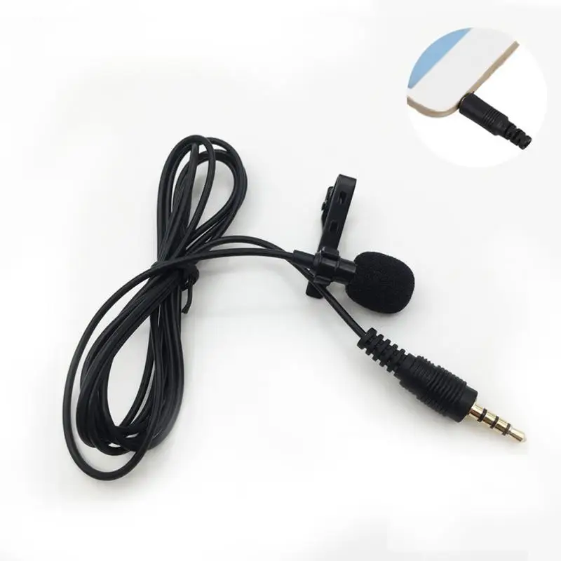 Title 7, Portable Clip Condenser Microphone for Mobile P...