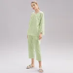 Pigiama donna cotone Primavera maniche lunghe Homewear sottile Nuovo Morbido e leggero per notti serene e riposanti — foto 5