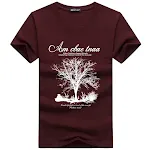 Summer Korean Style Men's Round Neck Short Sleeve T-shirt Young Men's Plus Size Comfortable Breathable Perfect for Warm — photo 20