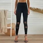 Women's Solid Color Casual Yoga Pants Comfortable and versatile Activewear for yoga, workouts, and everyday wear Soft, s — photo 13