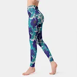 Amazon Printed Yoga Pants for Women. Breathable, High Waisted. Perfect for Yoga, Workouts and Fitness Activities. — photo 2