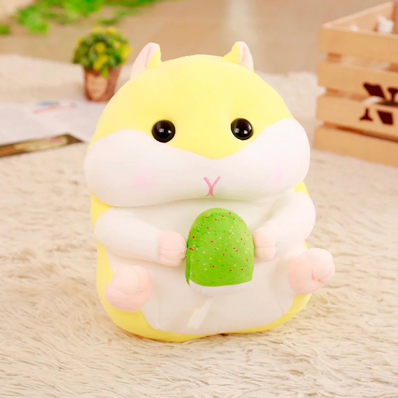 Title 4, Adorable hamster plush toy to cuddle, soft and ...