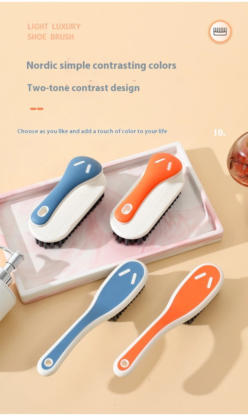 Title 6, Shoe Brush With Handle Does Not Shed Hair And H...