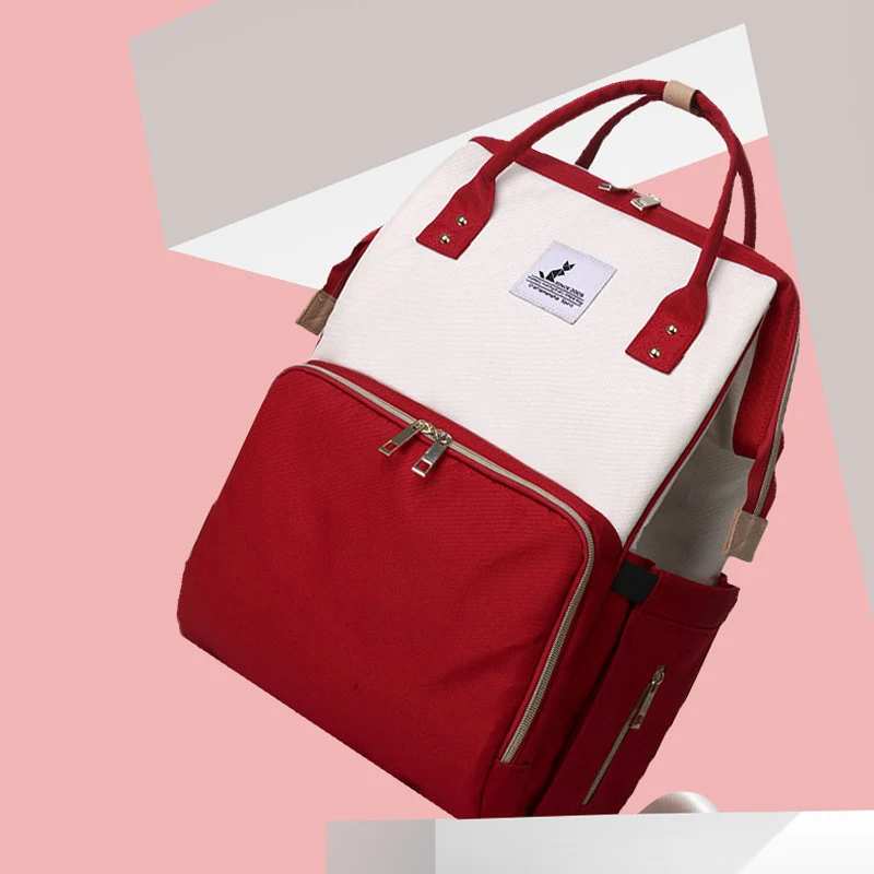 Mochila Mamãe Feminina Multifuncional, Grande Capacidade, Ideal para Bebês e Mamães, Amplo Espaço e Organização, Perfeita para Passeios — foto 6