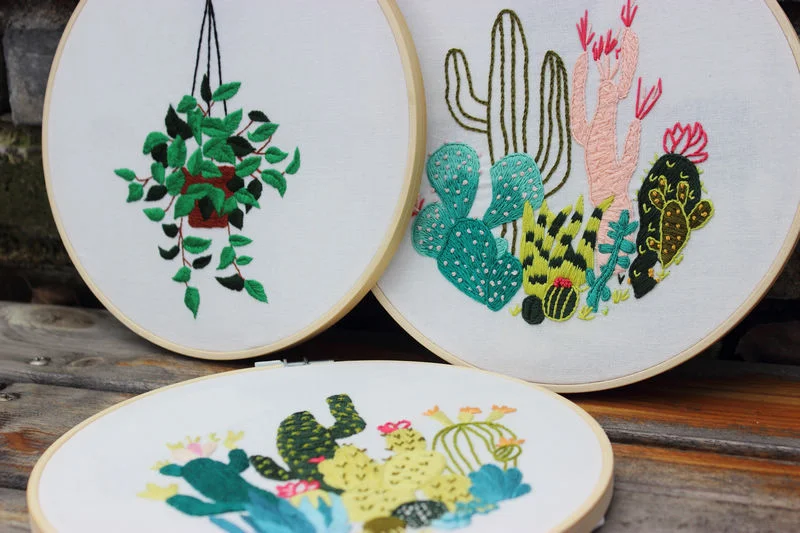 Title 3, Embroidery flower material package for beginner...