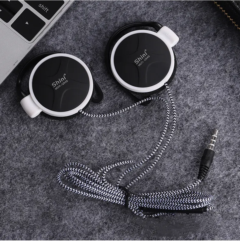 Title 8, Hanging ear type in-line Walkman wired headset ...