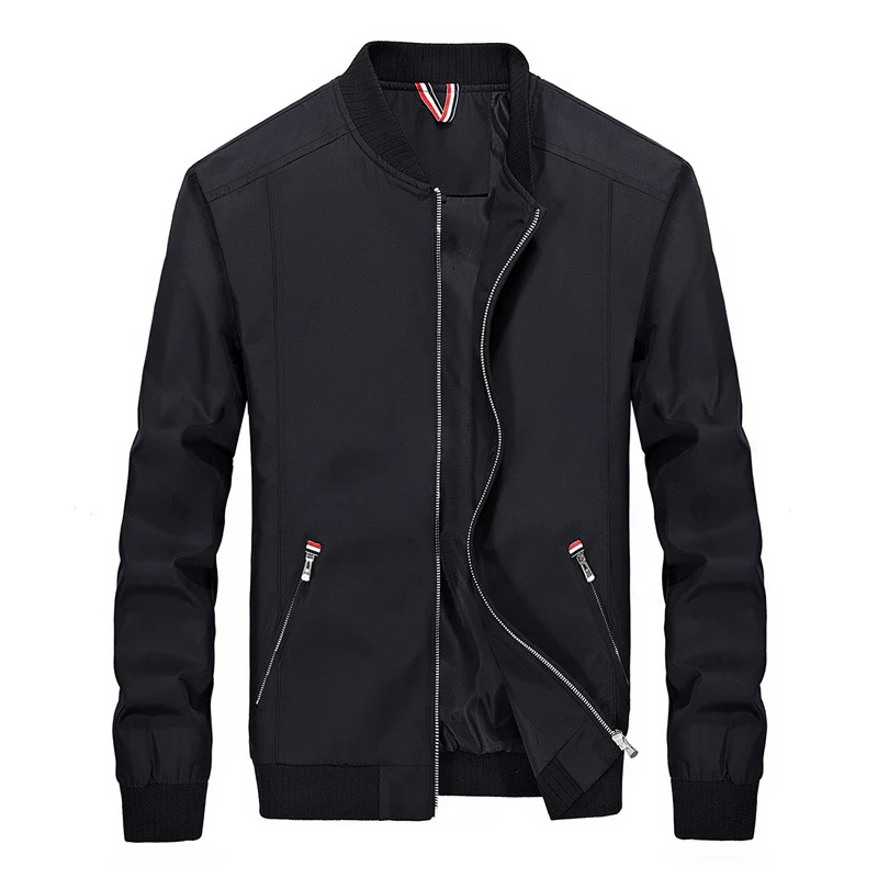 Men's Stand-up Collar Jacket Casual Plus Size Comfortable and Stylish Perfect for Everyday Wear and Casual Occasions Pro — photo 5