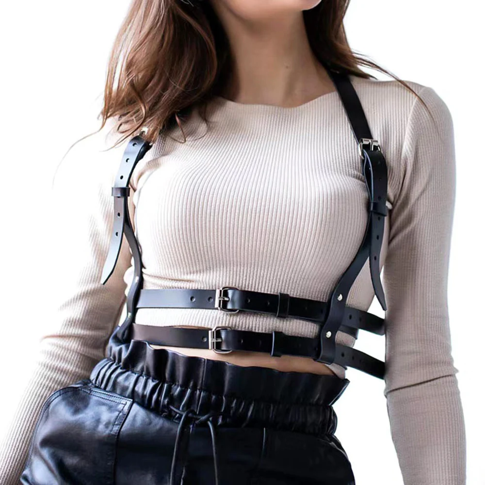Title 2, Dames taille riem, beauty back, mode punk, sexy...