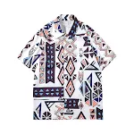 Camisa floral de todos os homens havaianos retro — foto 5