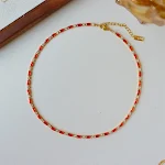 Colar Quadrado de Zircônia Dopamina para Mulheres. Cores Vibrantes e Alegria. Joia Elegante e Charmosa. Presente Ideal e Significativo. — foto 3