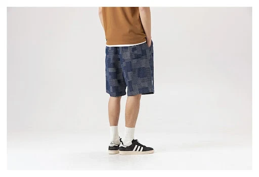 Title 5, Summer Japanese Retro Workwear Shorts for Men. ...