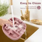 Dog Cat Anti Choking Slow Feeding Food Bowl Puppy Feeder Dish Prevent Obesity New Product Varied — photo 6