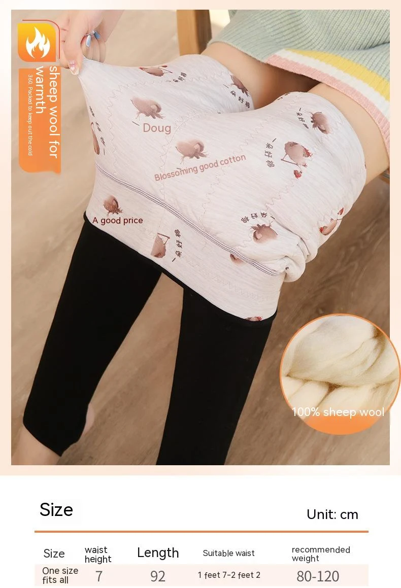 Title 6, Leggings en laine pour femme Automne et Hiver É...