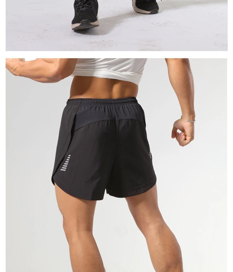 Pantaloncini Sportivi Uomo Estivi Asciugatura Rapida Traspiranti Perfetti per Allenamento Corsa e Attività Estive Massima Comodità e Freschezza — foto 8