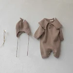 Baby Trui Jumpsuit Herfst Winter Unisex Warm en Comfortabel Lange Mouw Ideaal voor Jongens en Meisjes Warme Babykleding voor de Winter — foto 5
