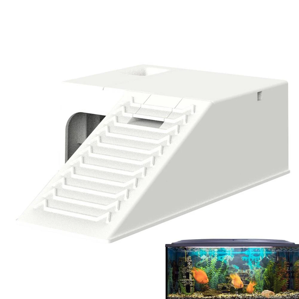 Title 1, Turtle Ramp Stable Climbing Shelf Turtle Tank D...