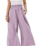 Spring and Autumn Wide Leg Pants Cotton Loose Slim Fit Offering Comfort and Style. Perfect for a Relaxed, Casual, and Co — photo 4