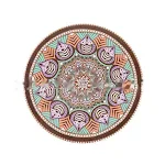 Nordic Style Datura Flowers Cork Cup Mat. Protect surfaces with natural elegance and style. Perfect for coffee cups, tea — photo 4